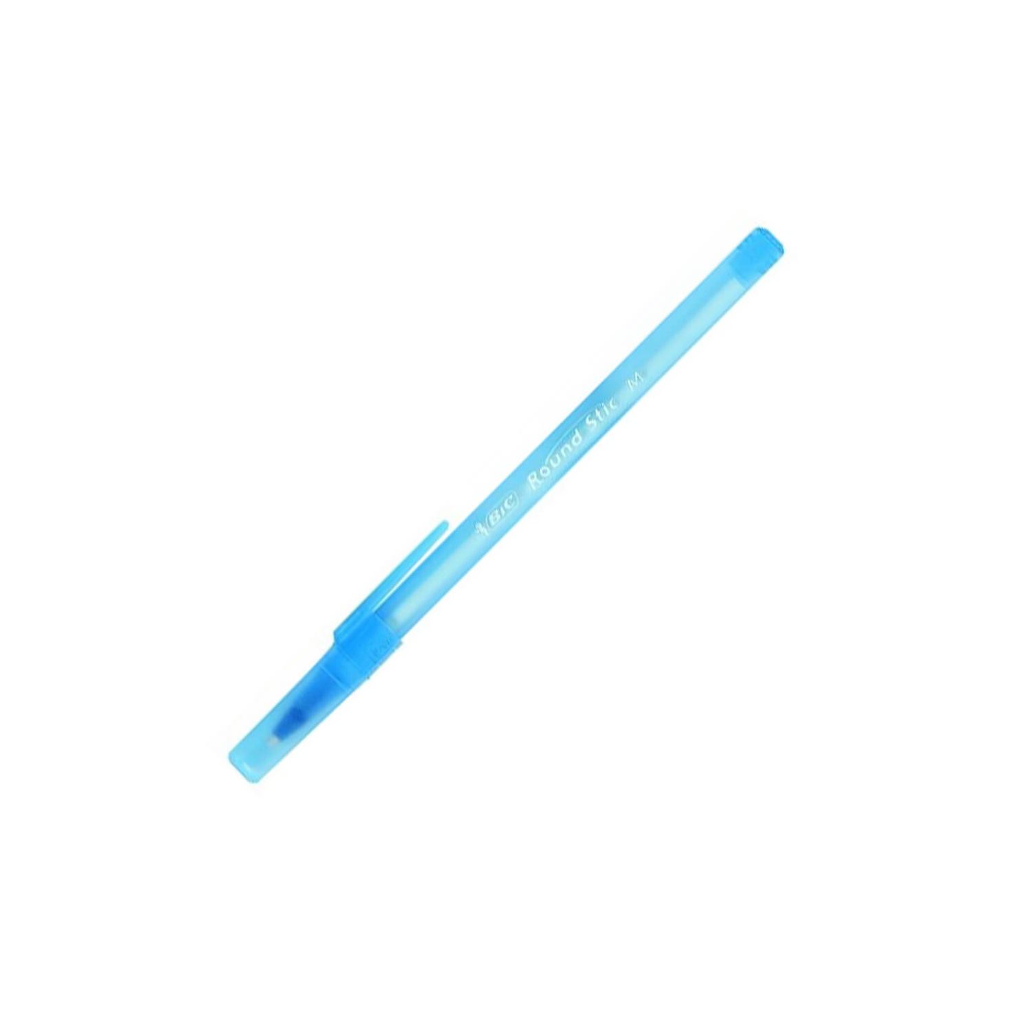 Bic Round Stic Blue Ballpoint Pen 893212