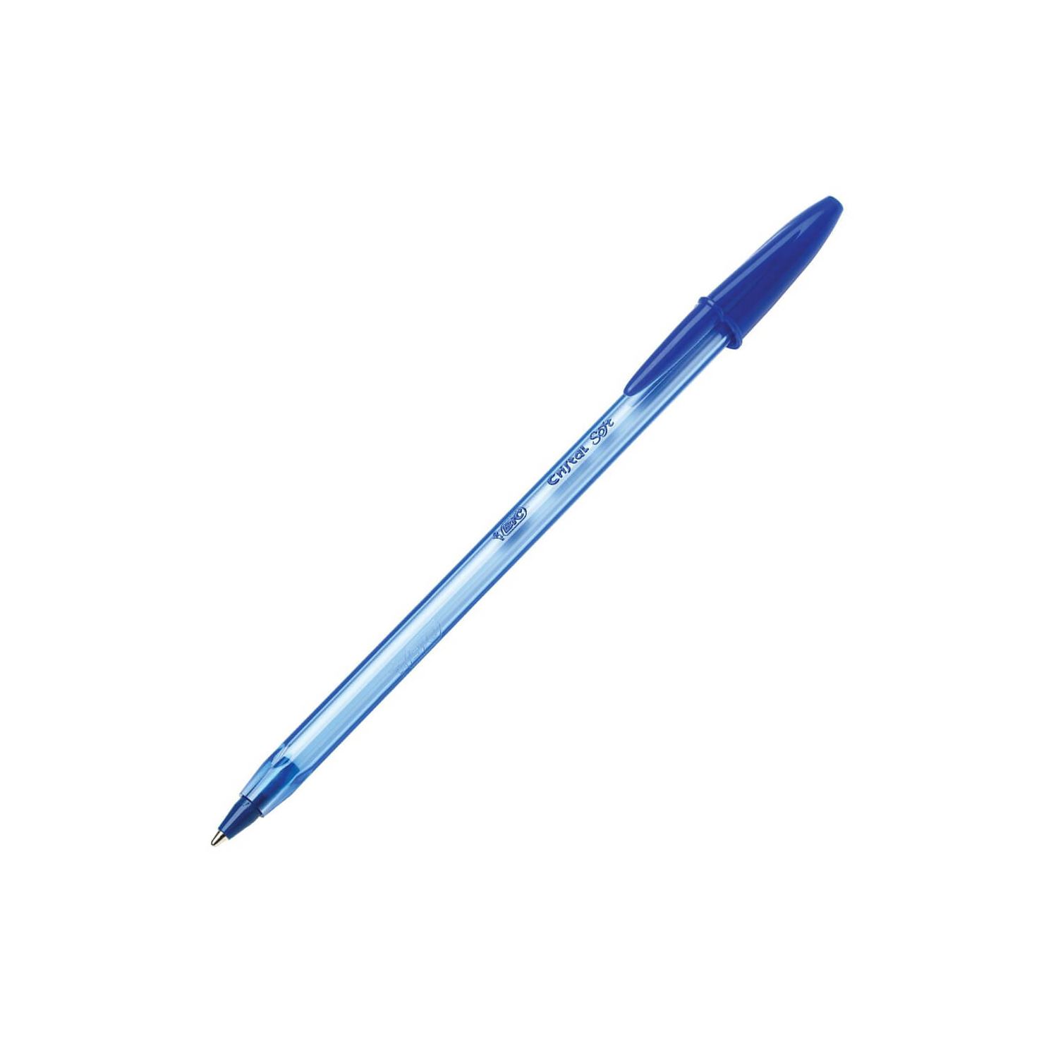 Bic Cristal Soft, синяя шариковая ручка 918519