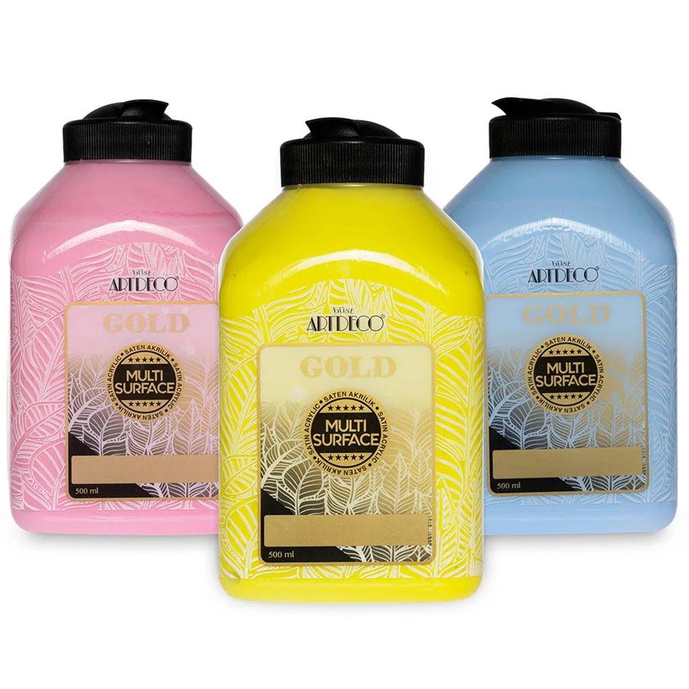 Artdeco Gold Multi-Surface Akrilik Boya 140 ml Pembe