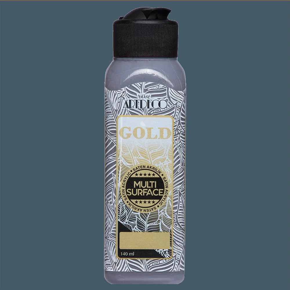 Artdeco Gold Multi-Surface Acrylic Paint 140 ml Space Grey