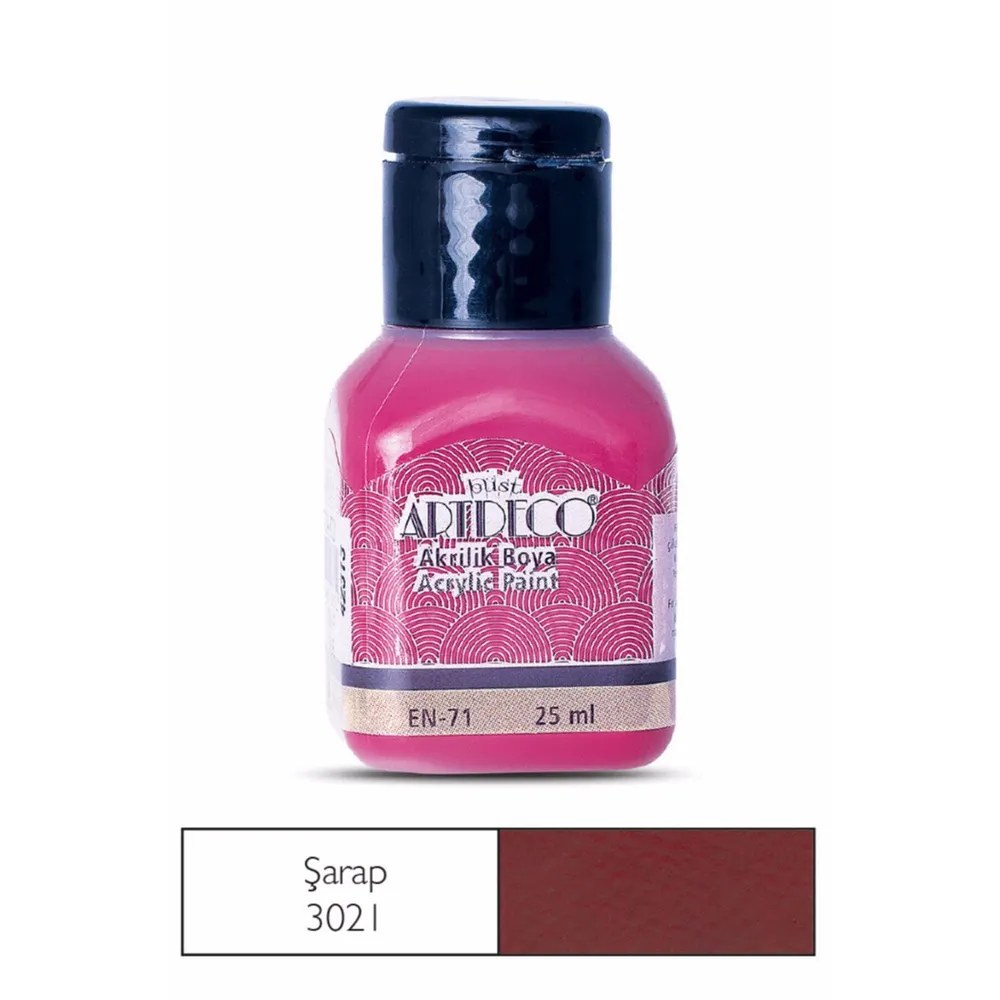 Artdeco Klasik Akrilik Boya 75 ml Şarap