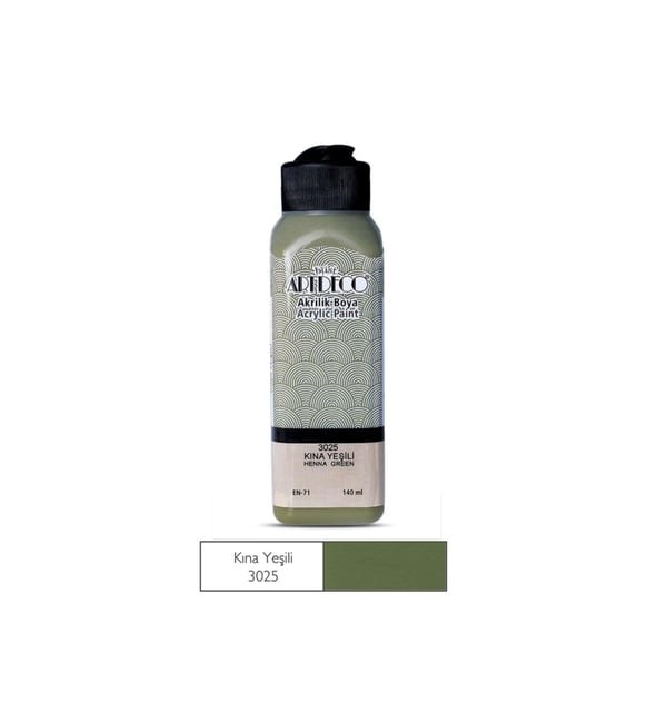 Artdeco Klasik Akrilik Boya 75 ml Kına Yeşili