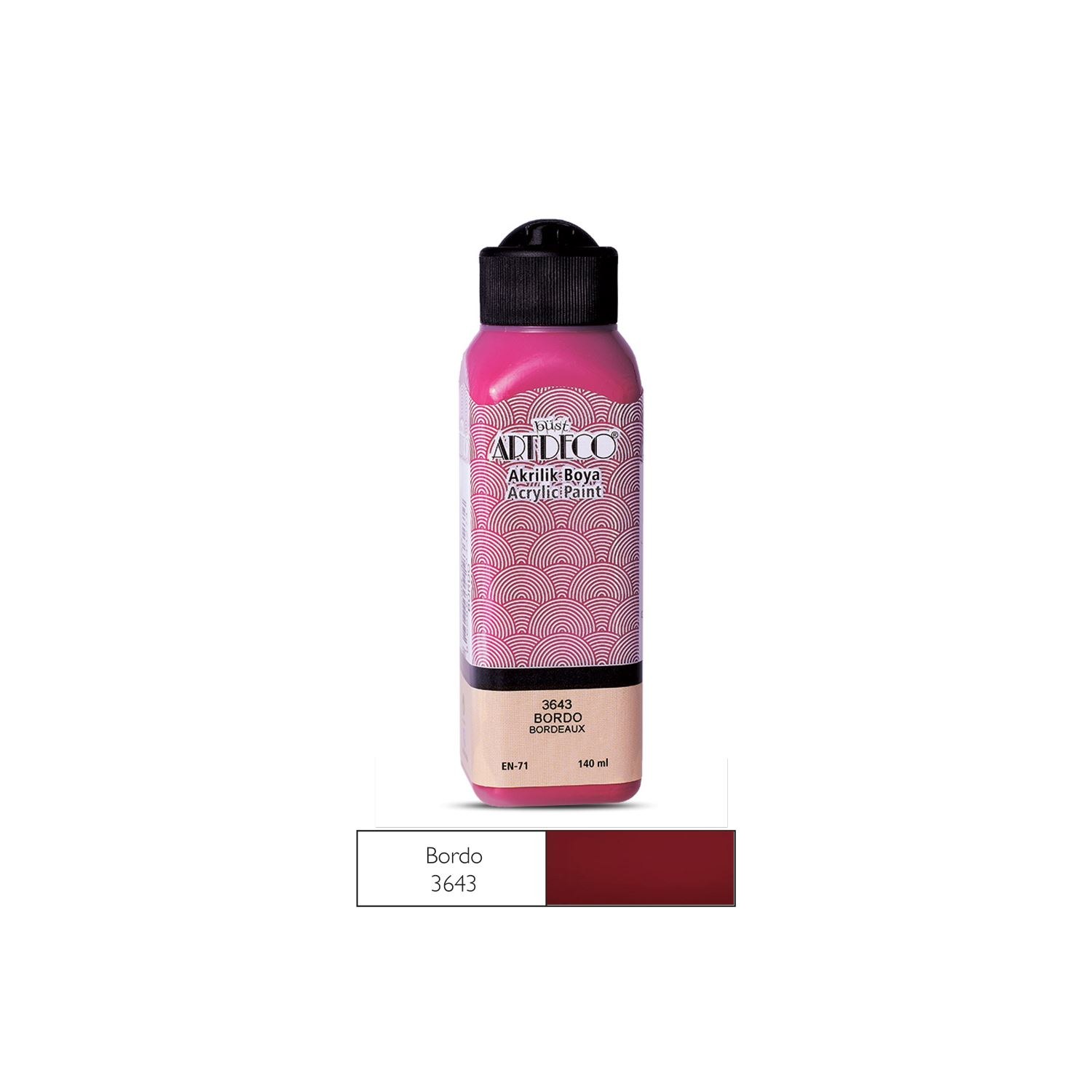 Artdeco Classic Acrylic Paint 75 ml Burgundy