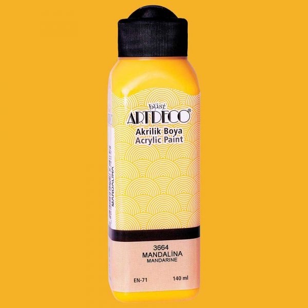 Artdeco Classic Acrylic Paint 75 ml Mandarin