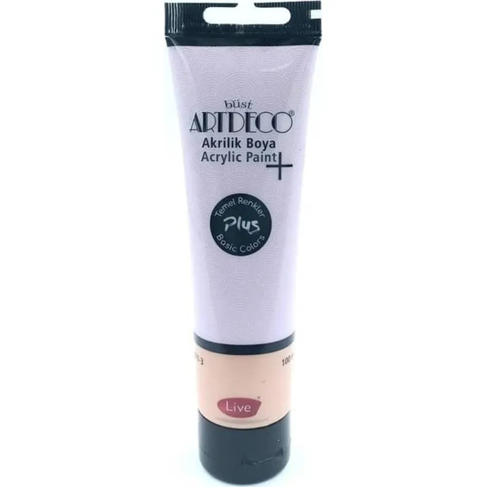 Artdeco Plus Tüp Akrilik Boya 100 ml Mor