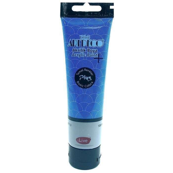 Artdeco Plus Tüp Akrilik Boya 100 ml Ultramarine
