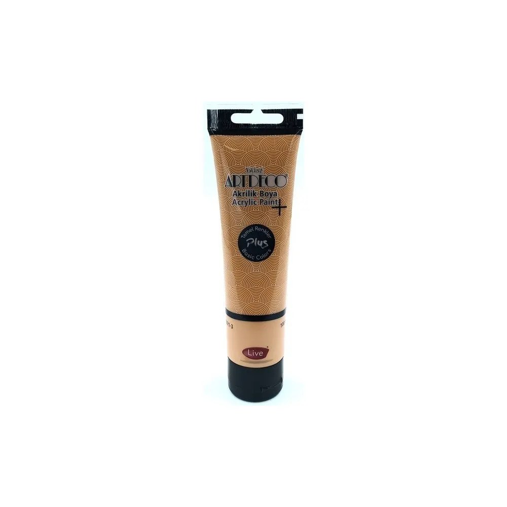 Artdeco Plus Tube Acrylic Paint 100 ml Ochre Brown