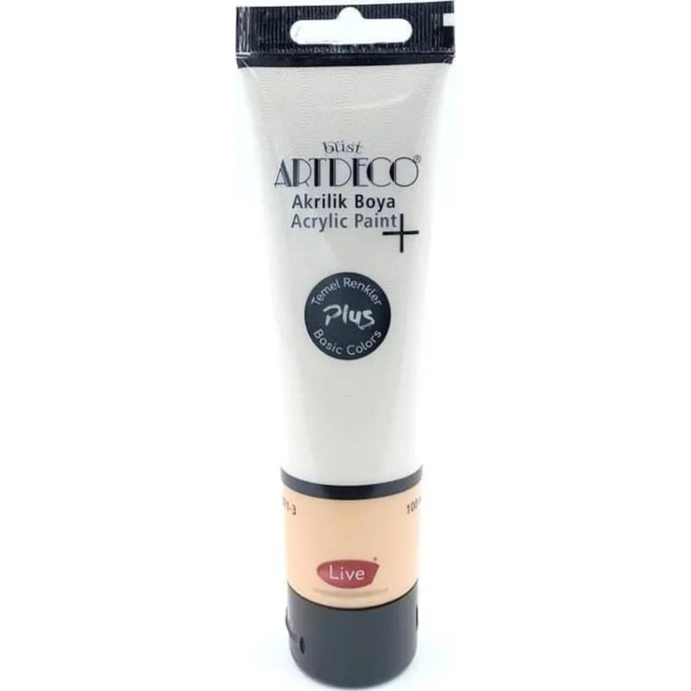 Artdeco Plus Zinc White Acrylic Paint Tube 100 ml
