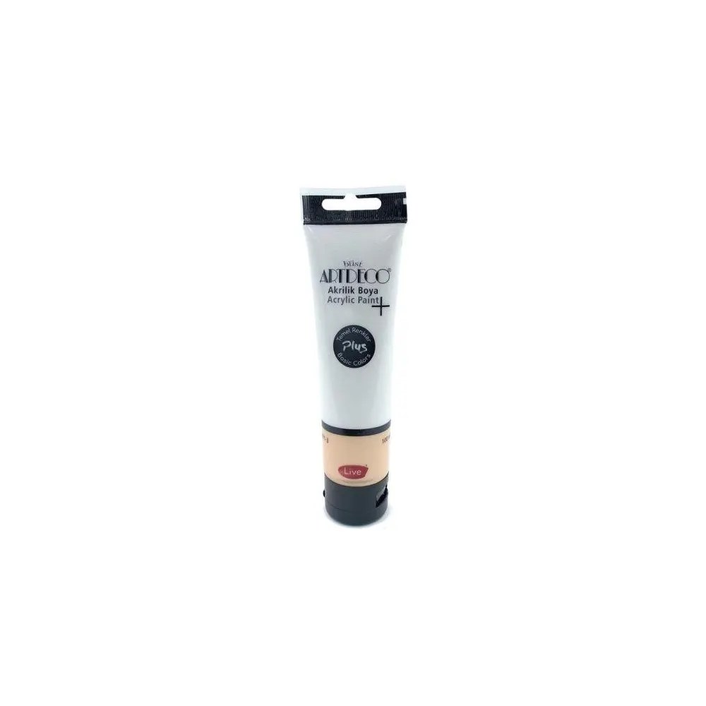 Artdeco Plus Tüp Akrilik Boya 100 ml Titanyum Beyazı