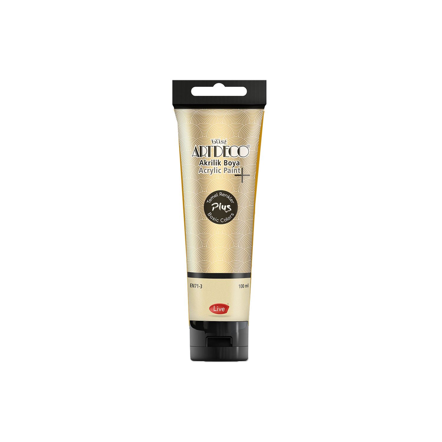 Artdeco Plus Metallic Acrylic Paint 100 ml Silver