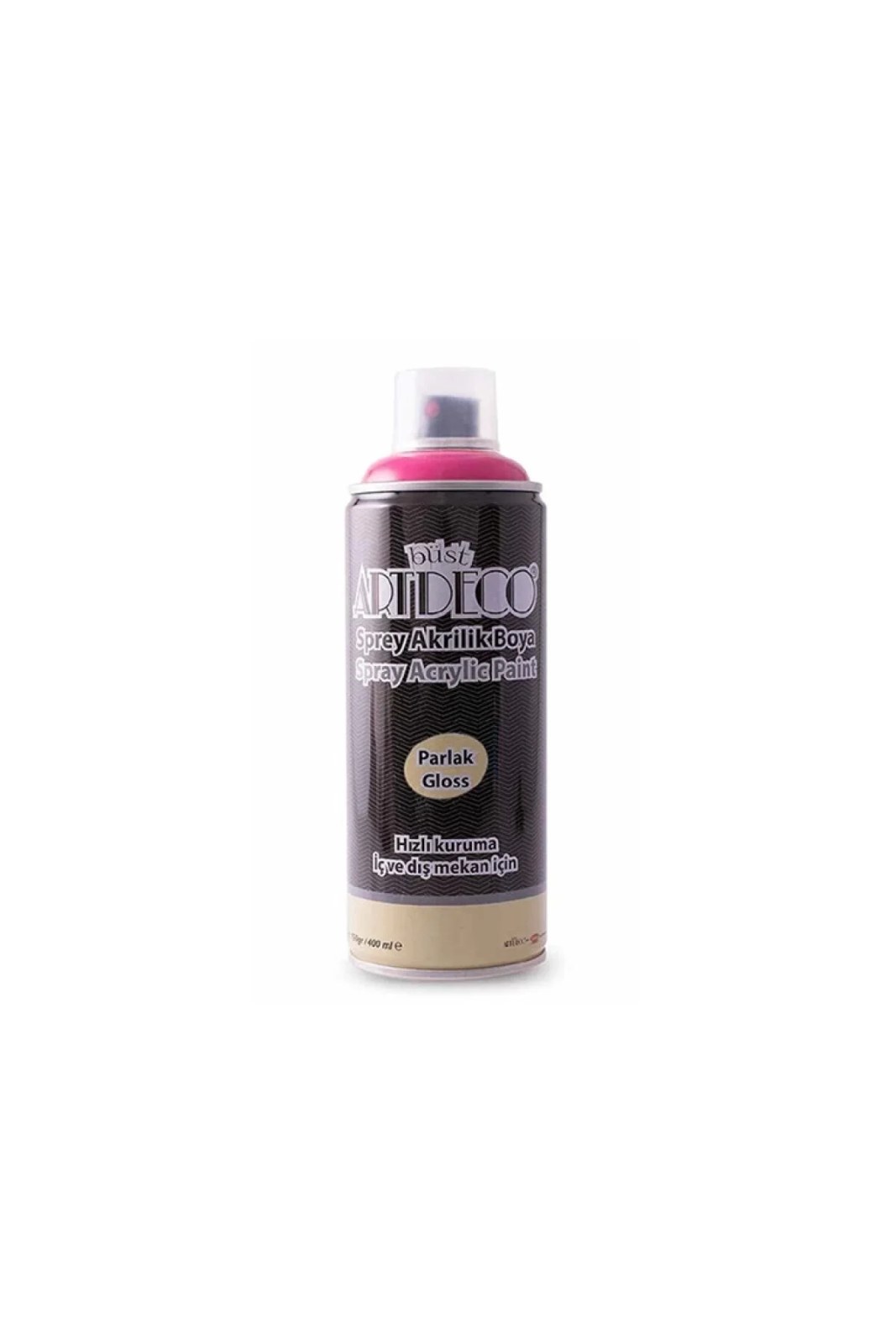 Artdeco LV-Y-400-325 Acrylic Spray Paint, Fuchsia, 400 ml