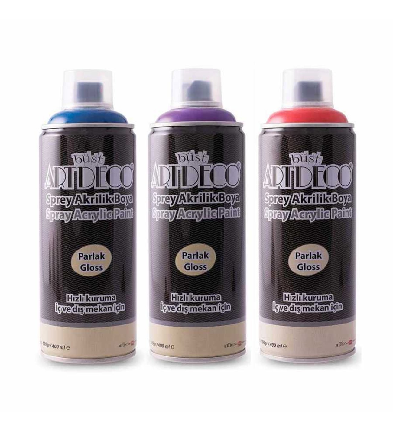 Artdeco Akrilik Sprey Boya 400 ml Mavi