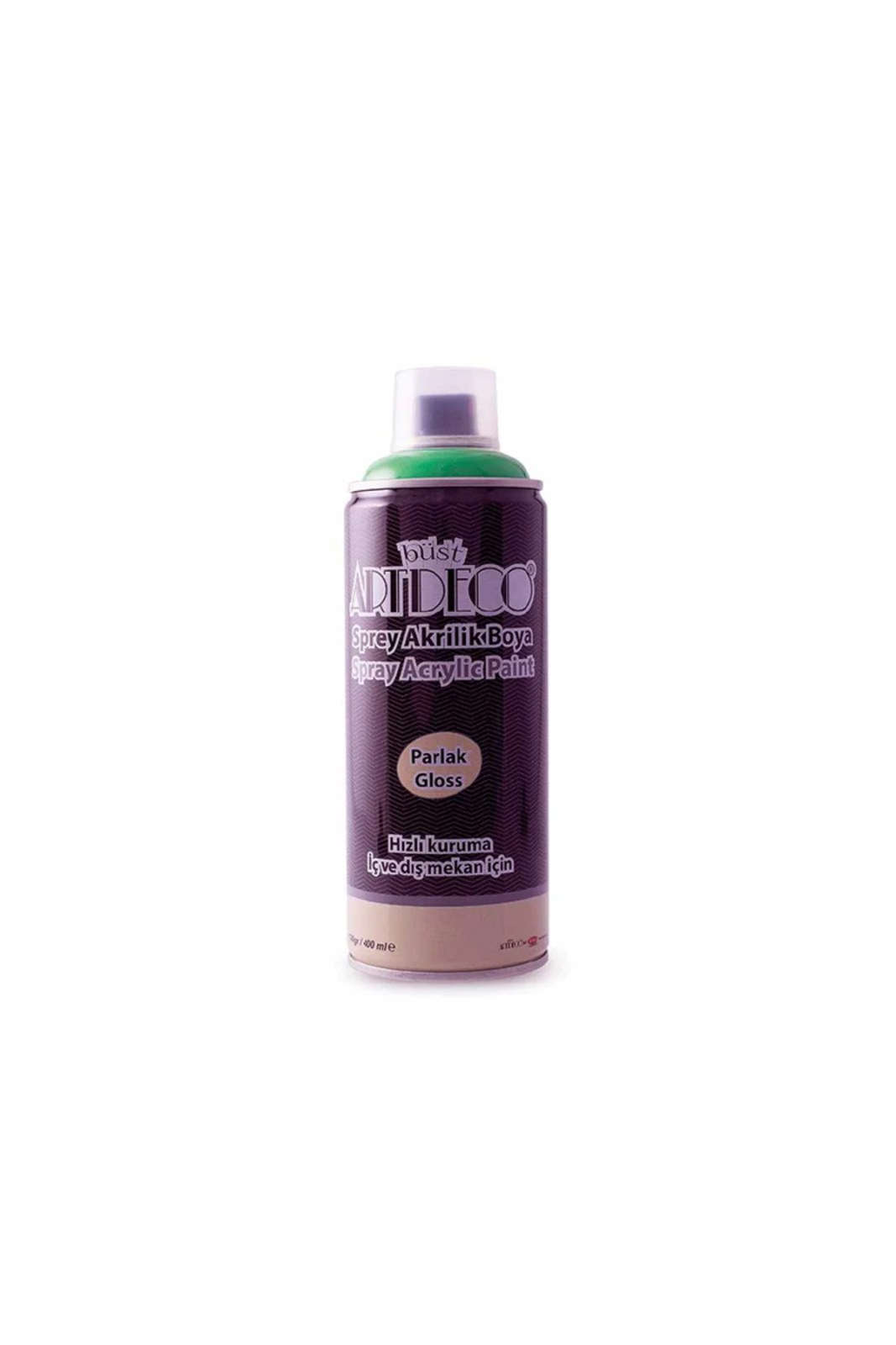 Artdeco LV-Y-400-560 Акриловая аэрозольная краска, зелёная, 400 мл