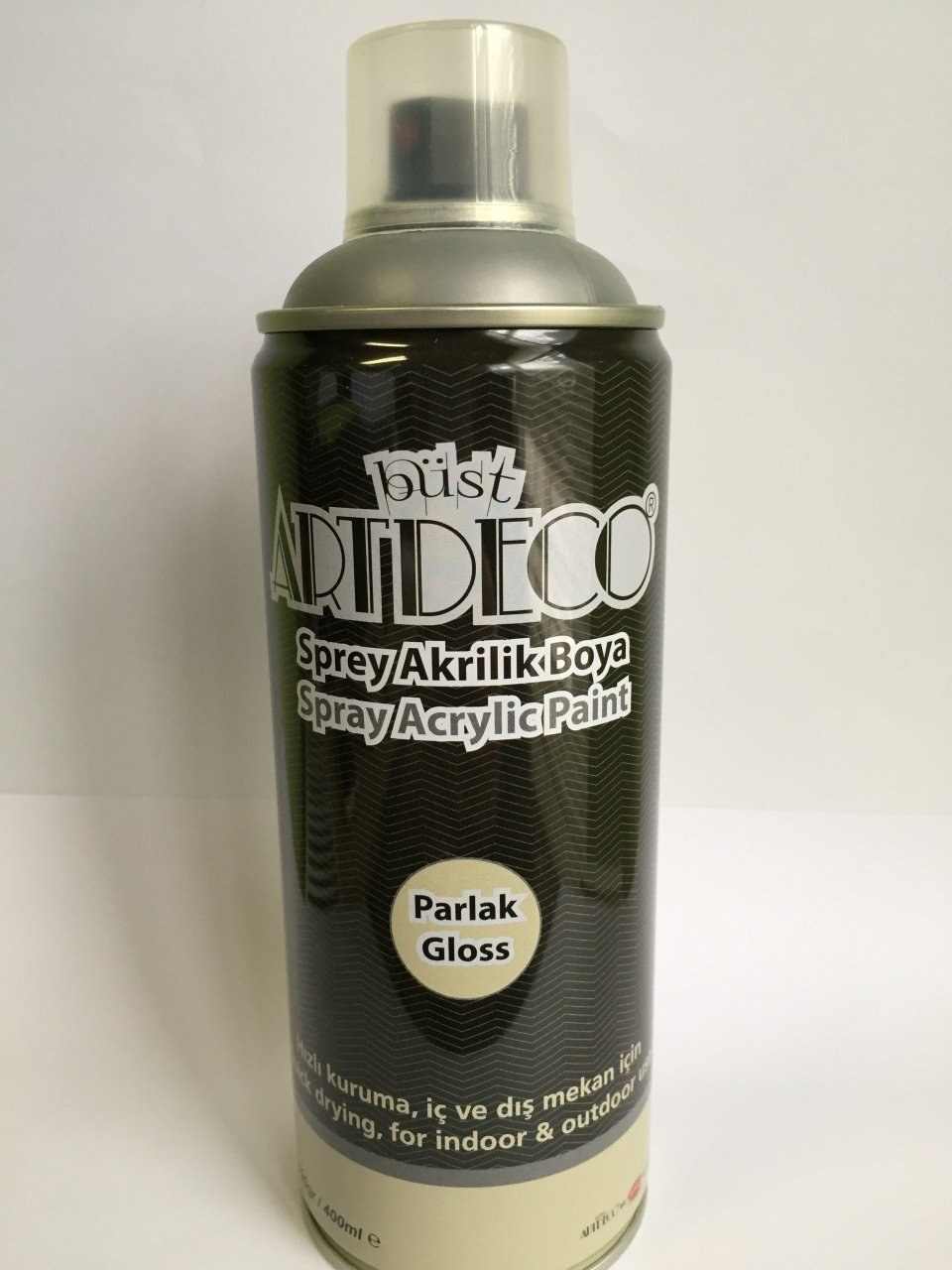 Artdeco Akrilik Sprey Boya 400 ml Gümüş