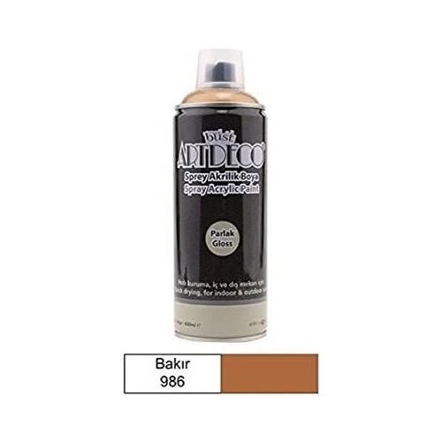 Artdeco Akrilik Sprey Boya 400 ml Bakır
