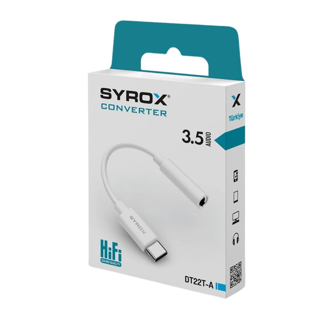 Syrox DT22T-A: аудиопереходник Type-C на 3,5 мм