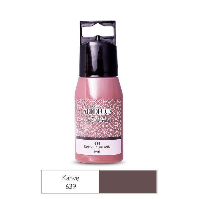 Artdeco Boyutlu Boya 60 ml Kahve