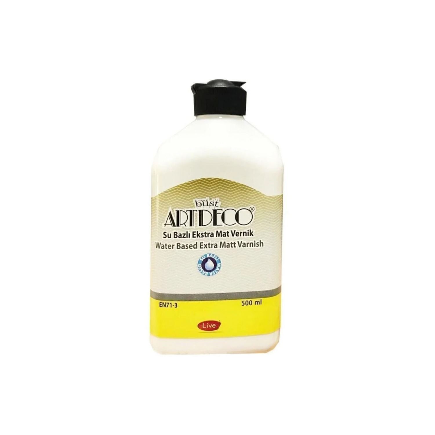 Artdeco Su Bazlı Vernik 500 ml Saten