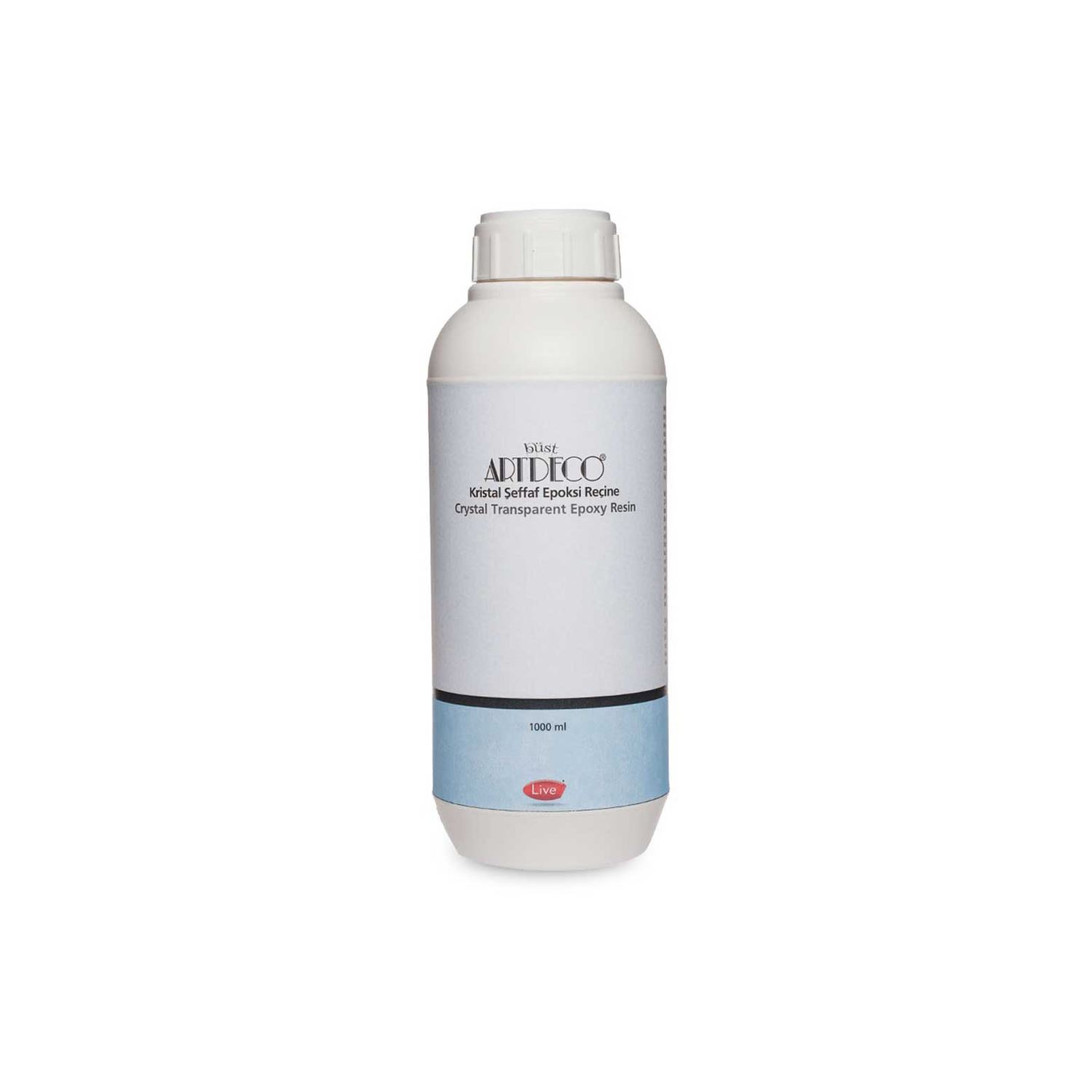 Artdeco Kristal Şeffaf Epoksi Reçine 1 L