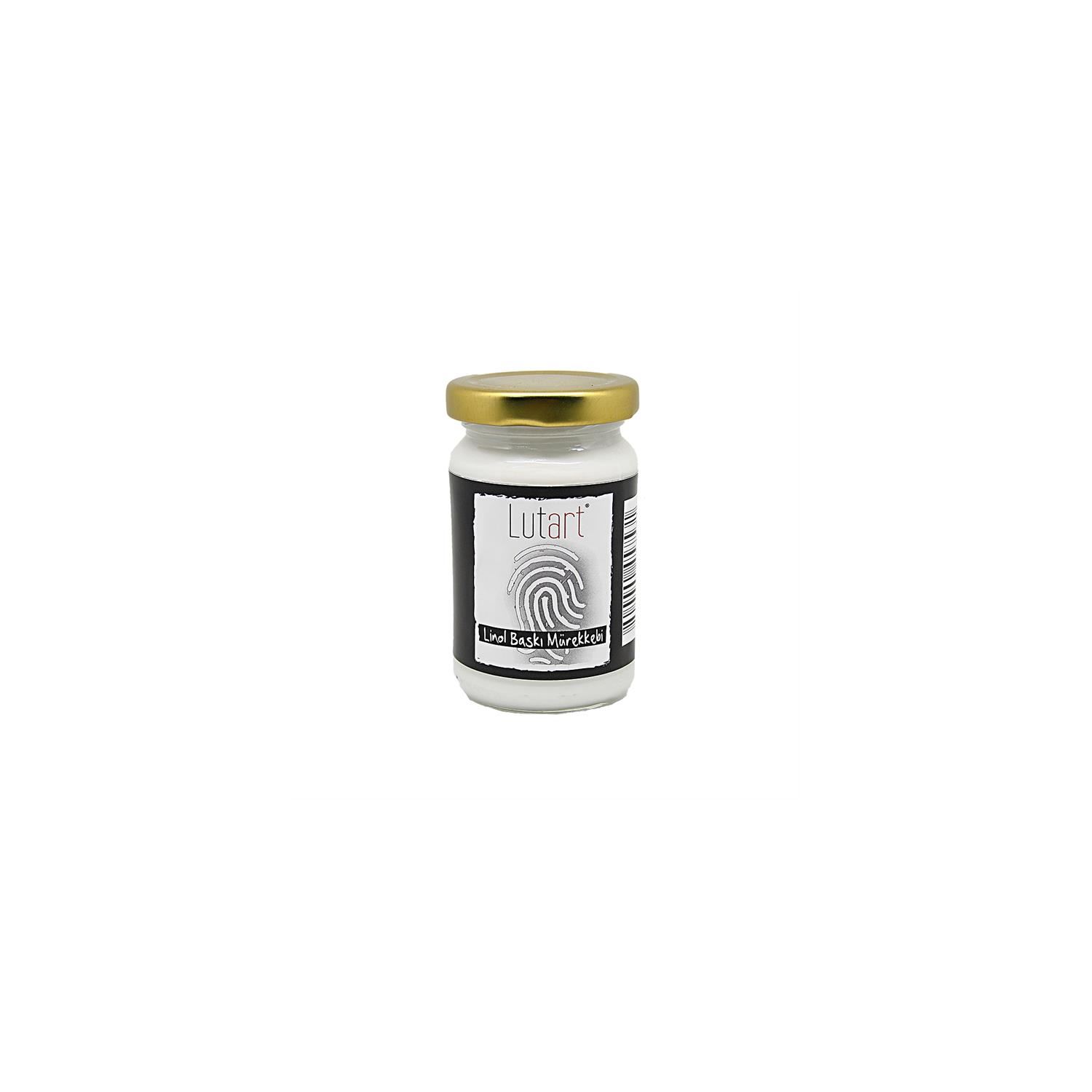 Lutart White Linocut Printing Ink 100 ml