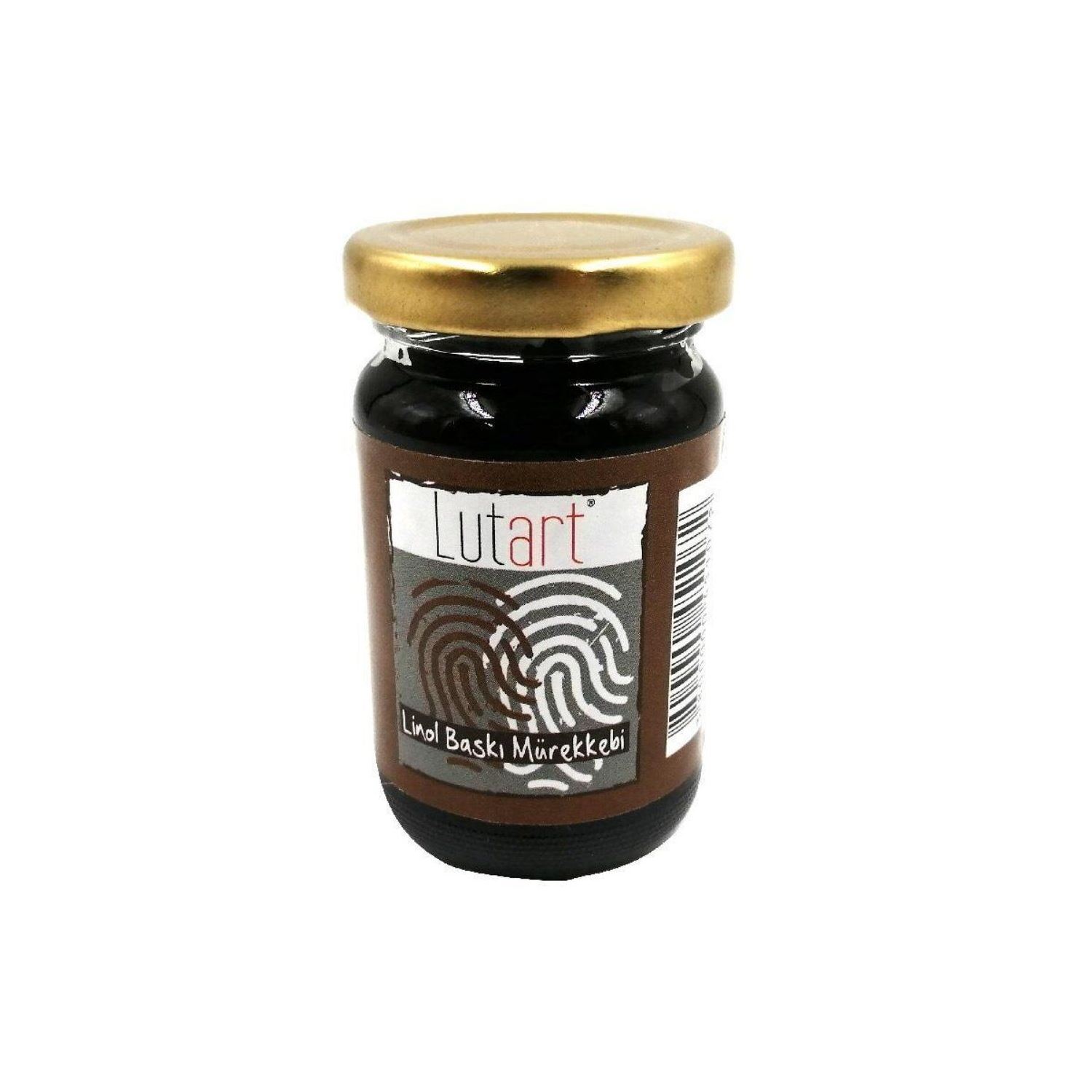 Lutart Brown Linocut Printing Ink 100 ml