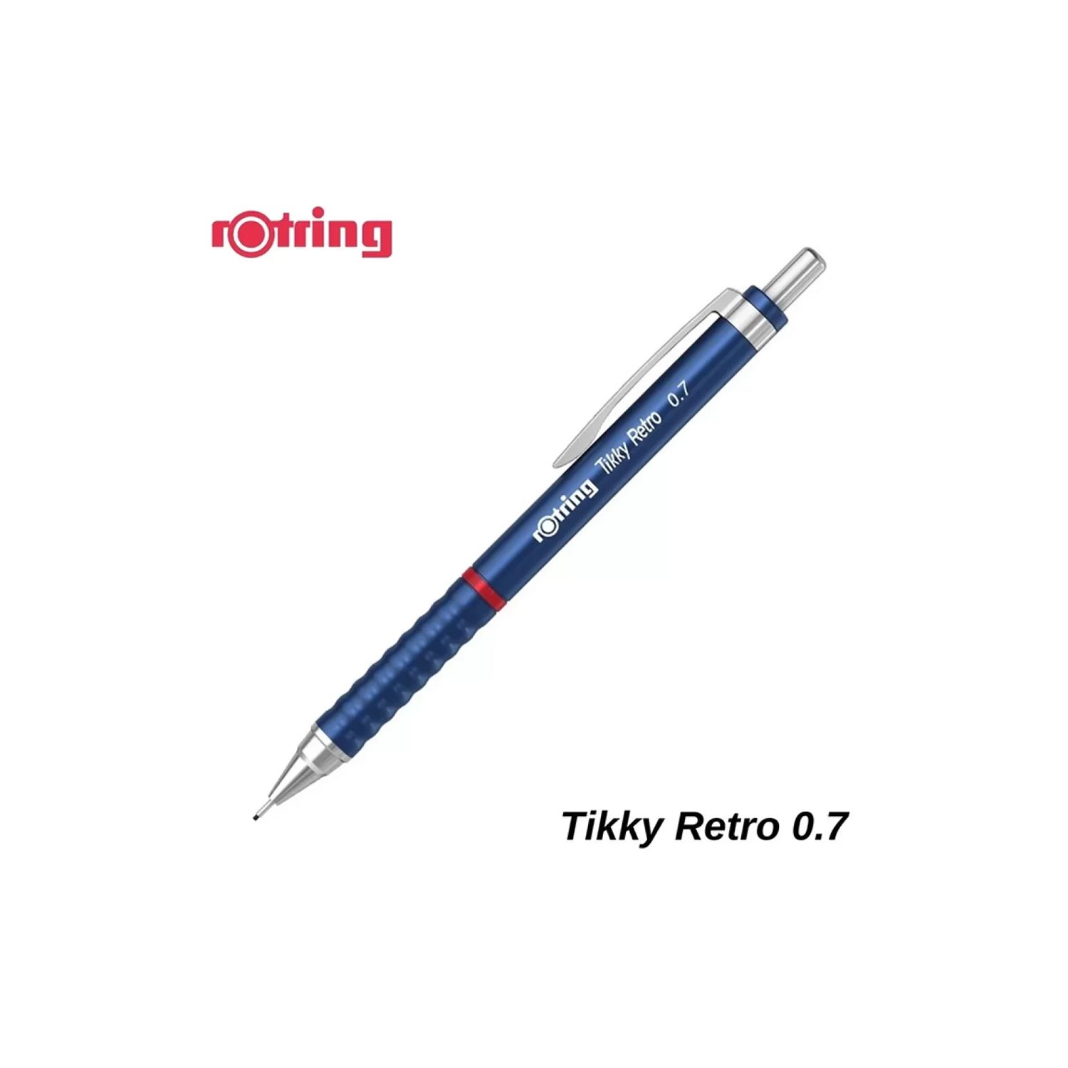 Rotring Tikky Retro, механический карандаш, металлик синий, 0,7 мм