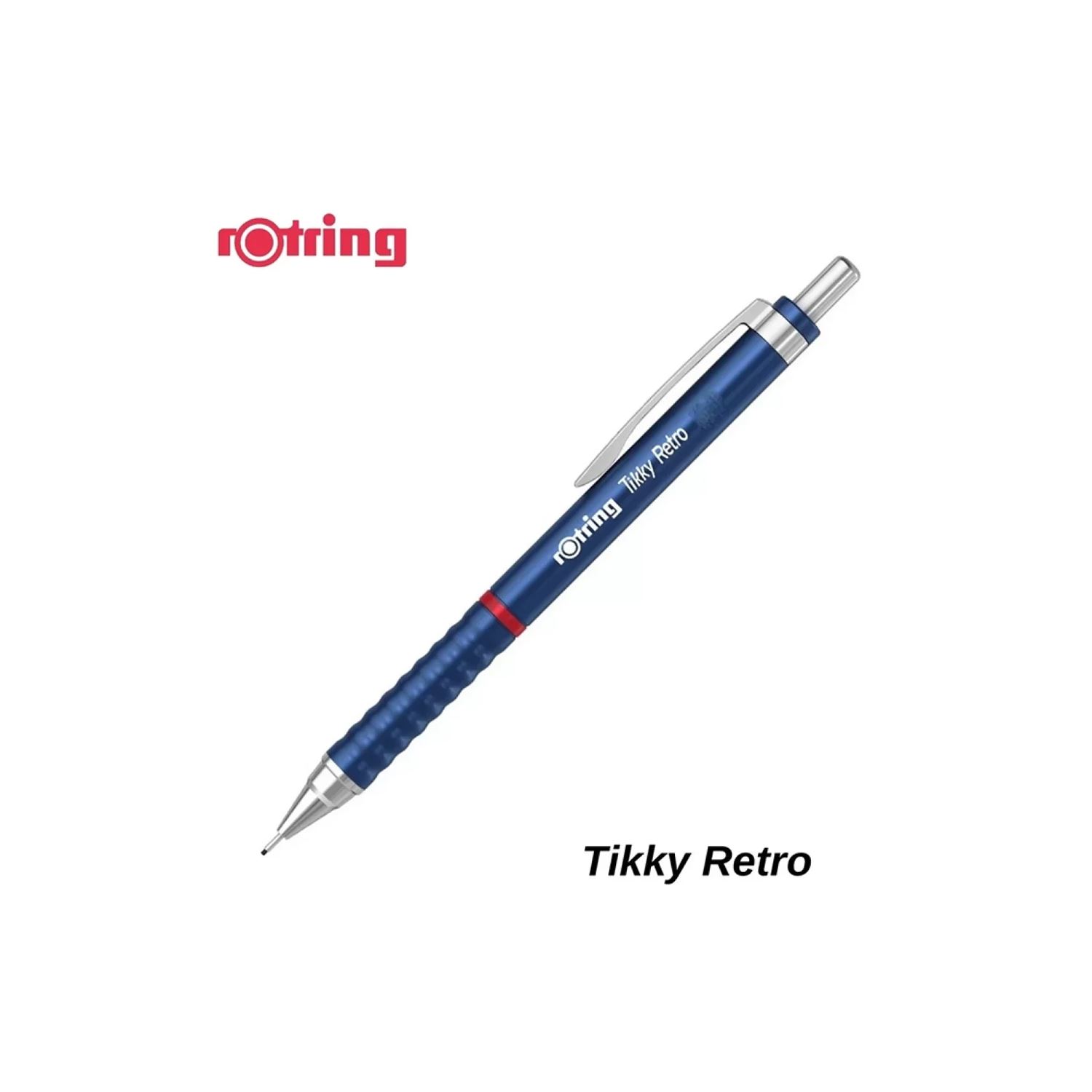 Rotring Versatil Kalem Tikky Retro Metalik Mavi 0.5 Mm