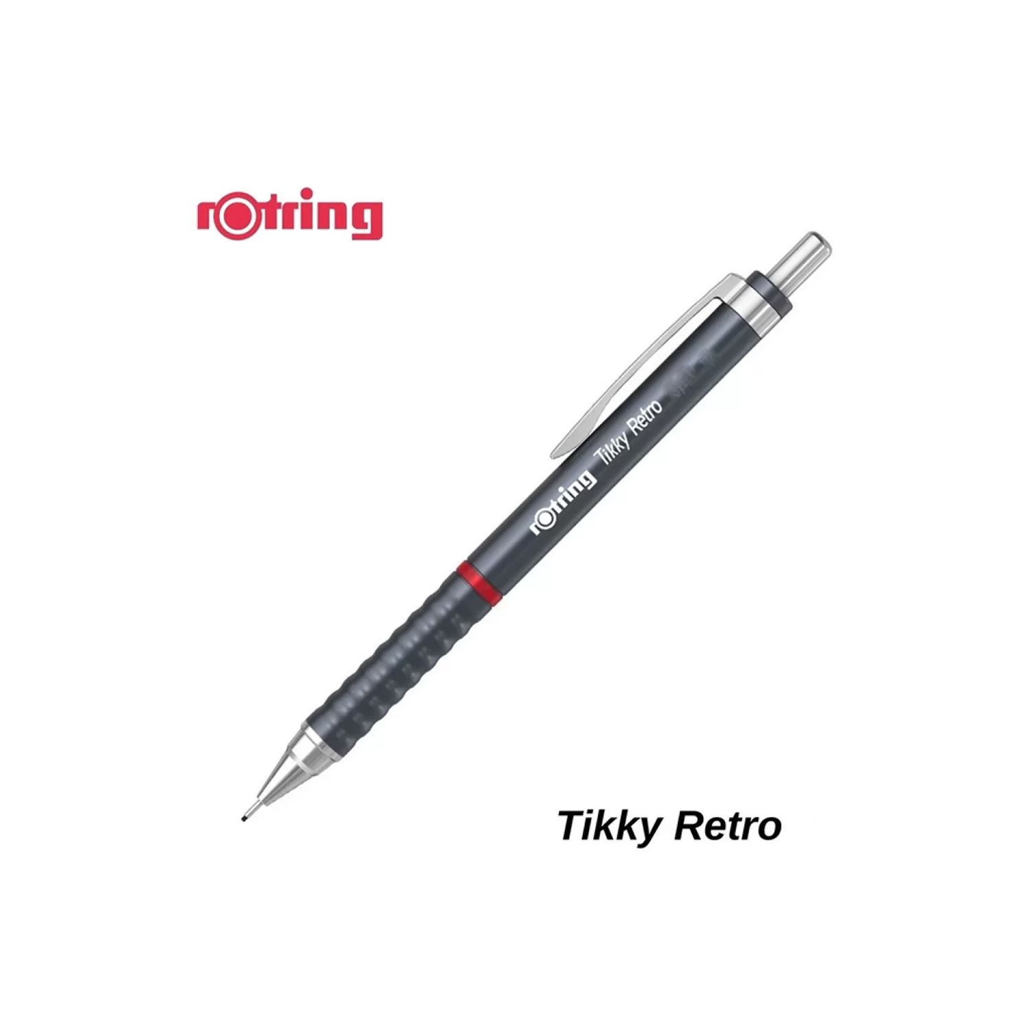 Rotring Tikky Retro 3200.31572 Metallic Grey 0.5 mm Mechanical Pencil