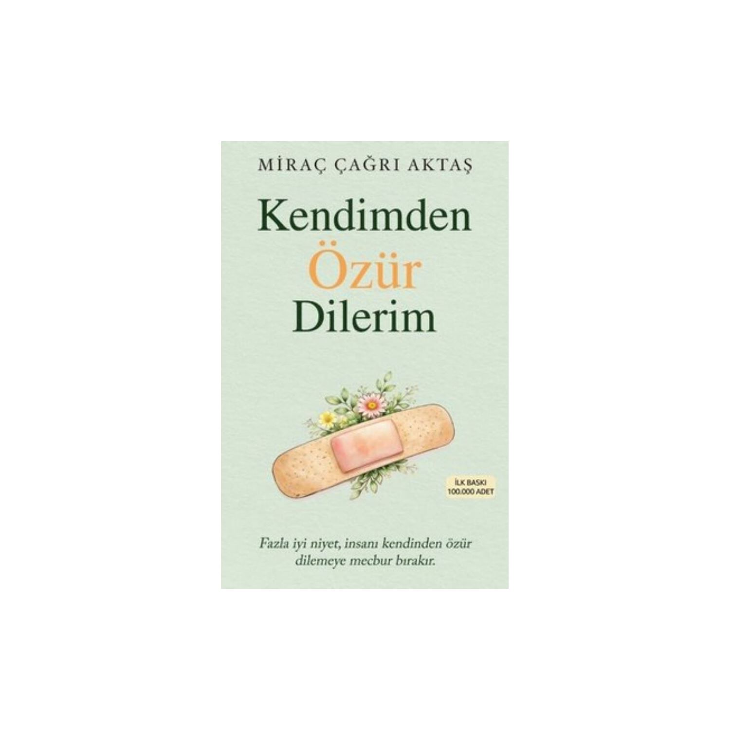 İndigo Kitap Kendimden Özür Dilerim Kişisel Gelişim Kitabı
