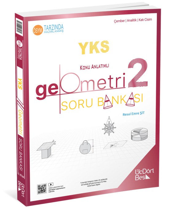 Derya Dagtım YKS Geometry Topic Guide and Question Bank, Book 2