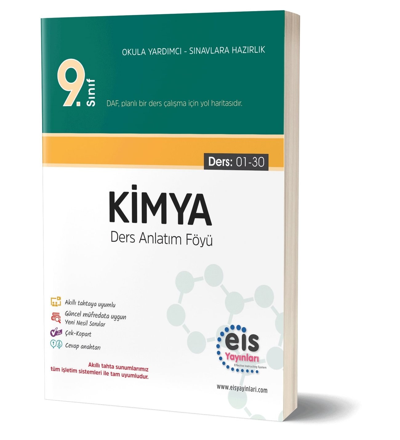 Derya Dağıtım 9 DAF Kimya Ders Kitabı