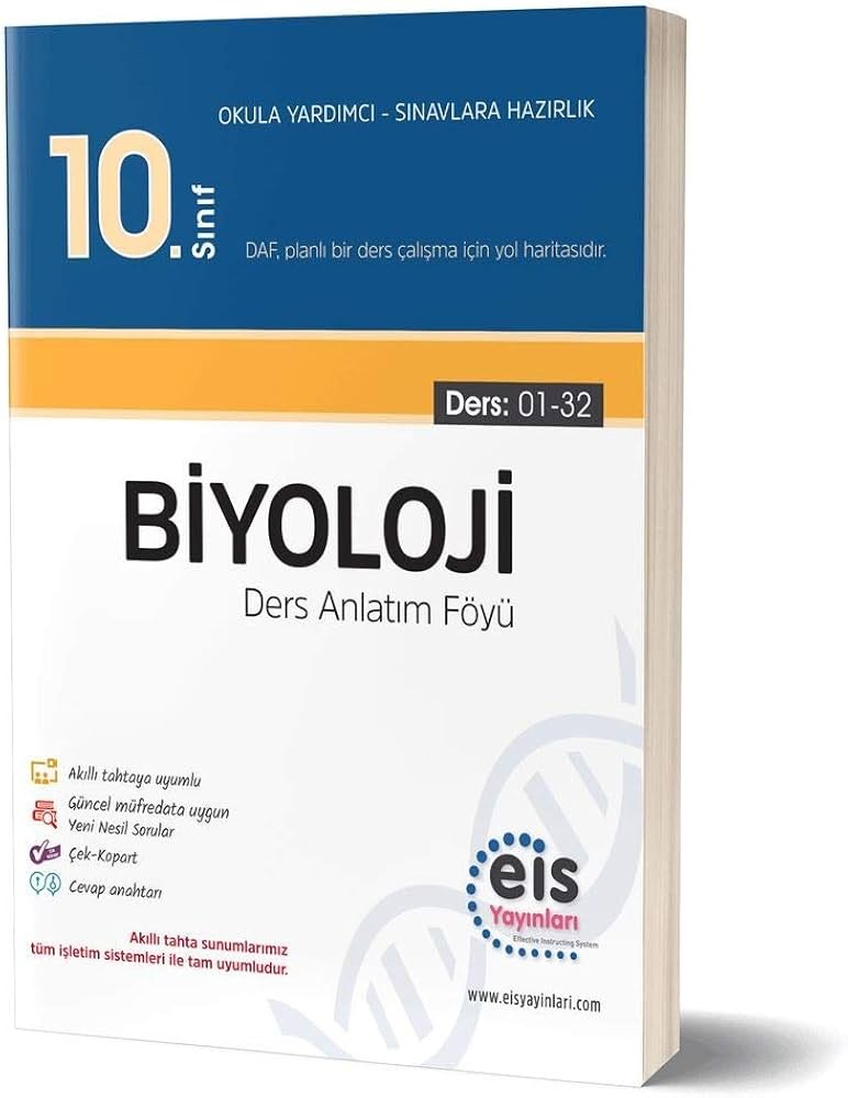 Derya Dağıtım 10. Sınıf DAF Biyoloji Ders Kitabı