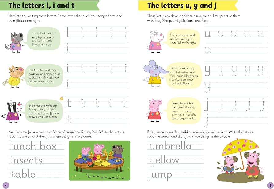 Learn With Peppa Pig - Writing Little Letters