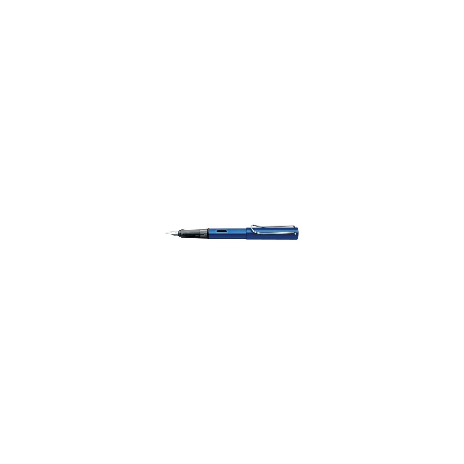 Lamy AL-star Fountain Pen, Aluminium, M Nib, Navy Blue