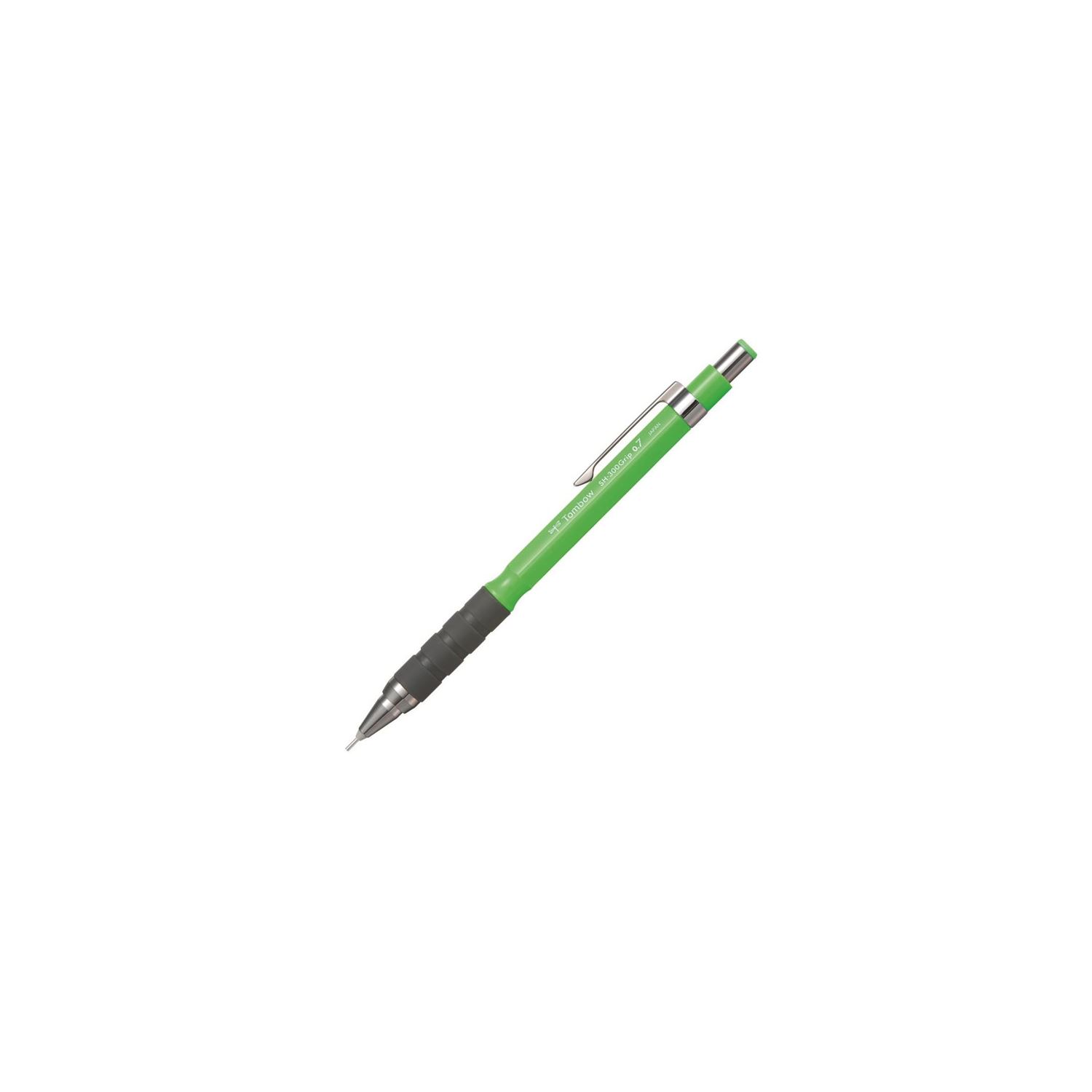 Tombow SH-300 Grip 0.7 mm Mechanical Pencil, Neon Green