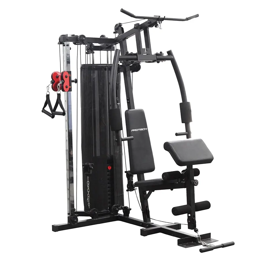 Protech PTEC-MULTICBLGYM Multi Cable Gym Station
