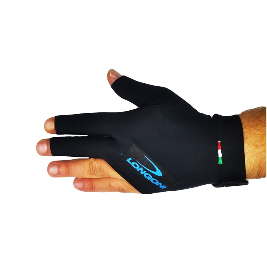 Elit Bilardo Longoni Printed Stretch Left-Hand Billiard Glove – Standard