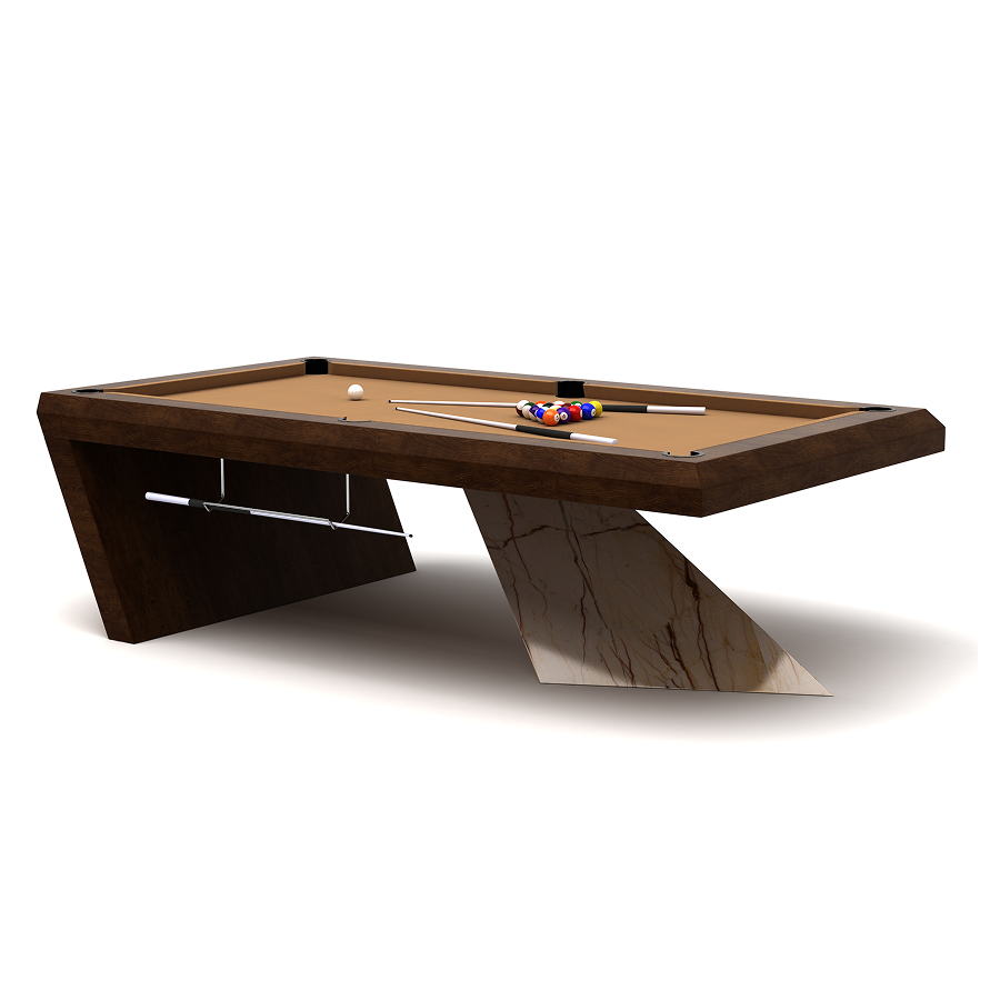 Atölye Mood SETH Pool Table, Wood & Marble