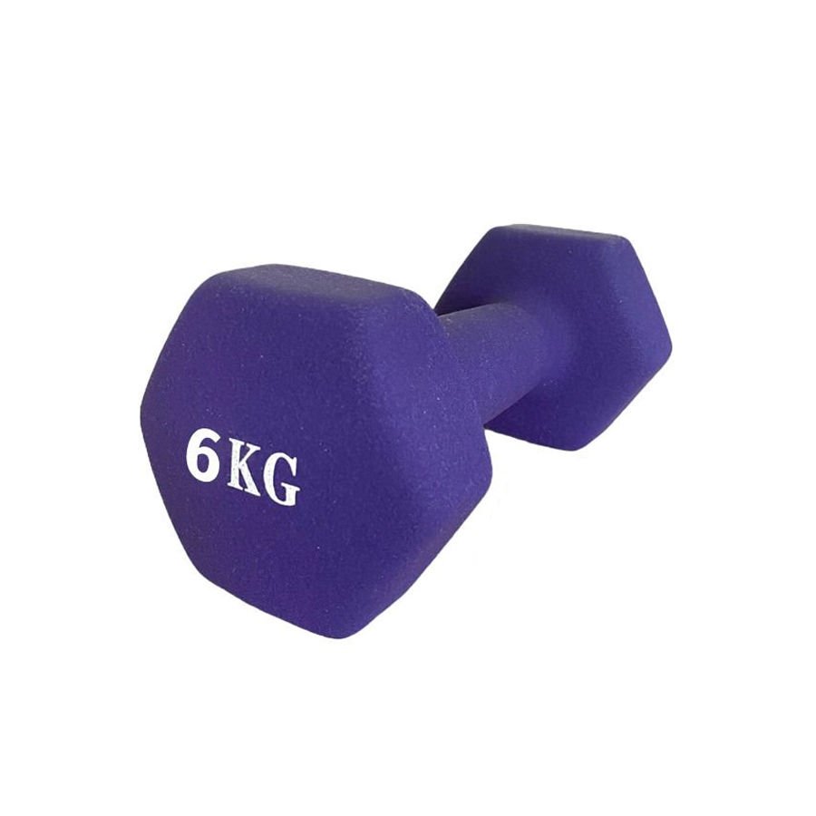 Protech PTEC-NPRN 6KG Neoprene Dumbbell, 6 kg (1 piece)