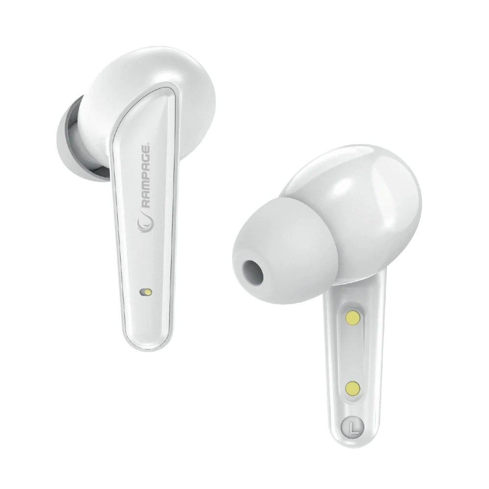 Rampage RM-TWS01G VIPER White Bluetooth TWS Gaming Earbuds