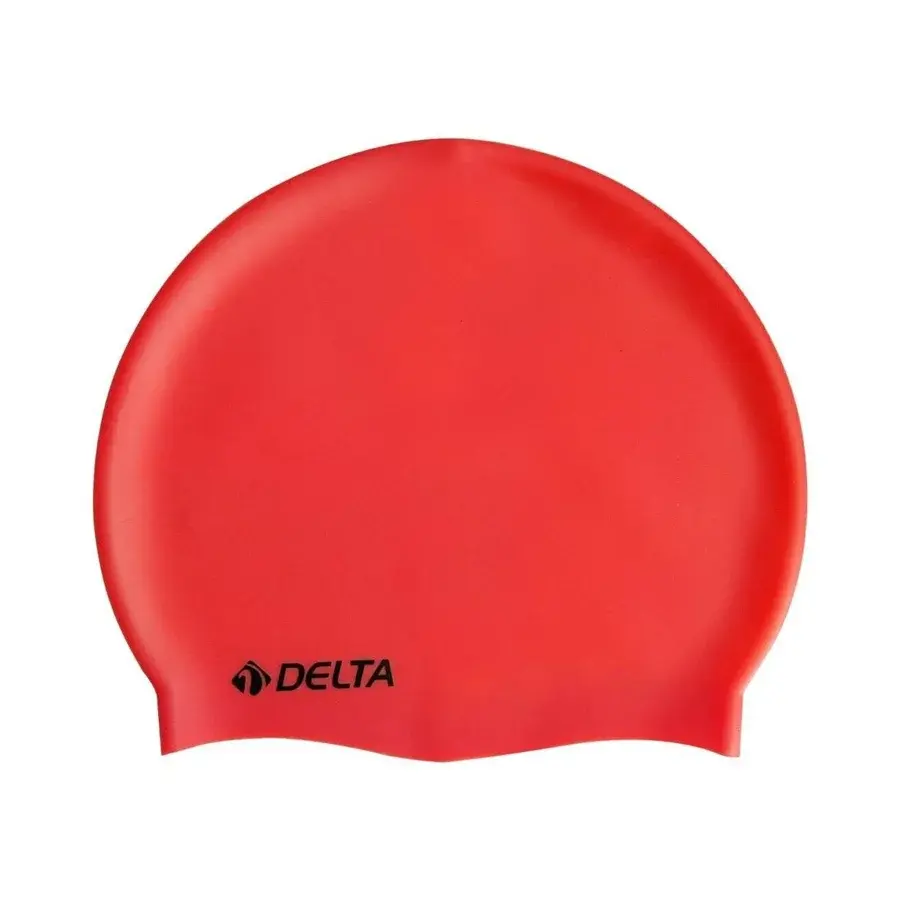 Delta EFS-DS255-07 — красная силиконовая шапочка для плавания
