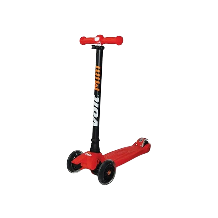 Voit 218 Light-Up 3-Wheel Kids' Scooter - Red