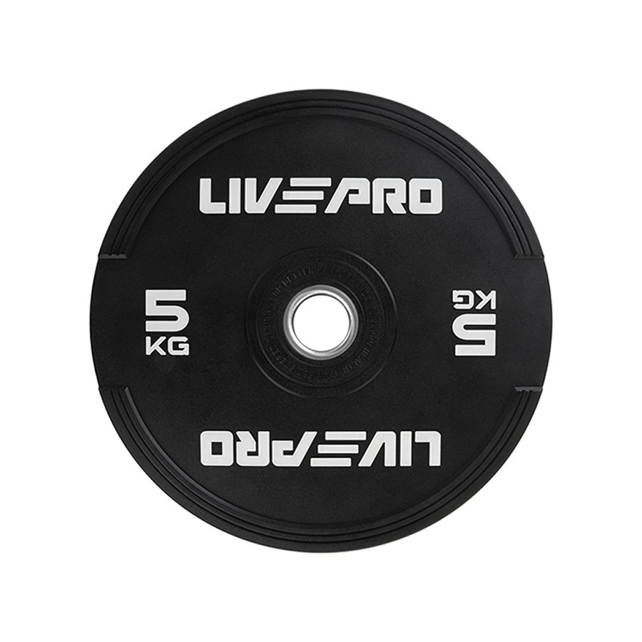 Protech PTEC-8331-5KG 5 kg Rubber Bumper Weight Plate
