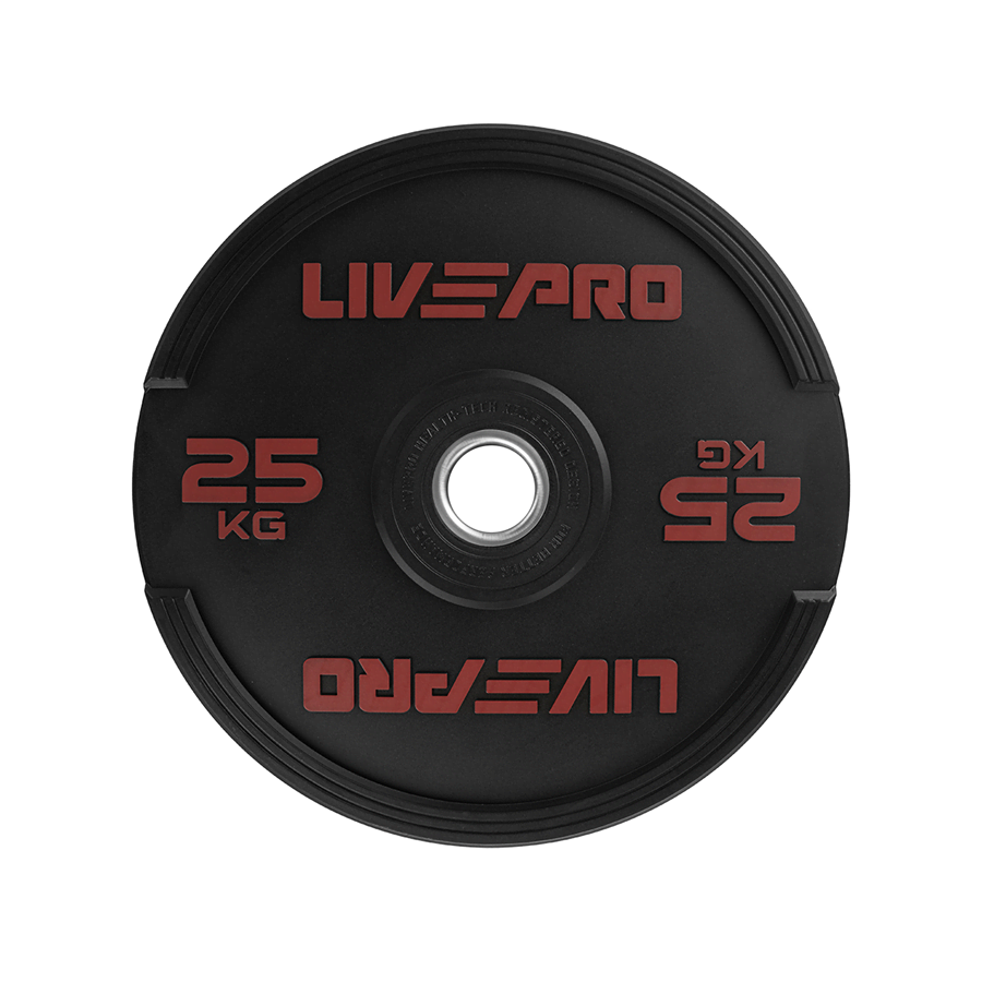 Protech PTEC-8331-25KG 25 kg Rubber Bumper Weight Plate