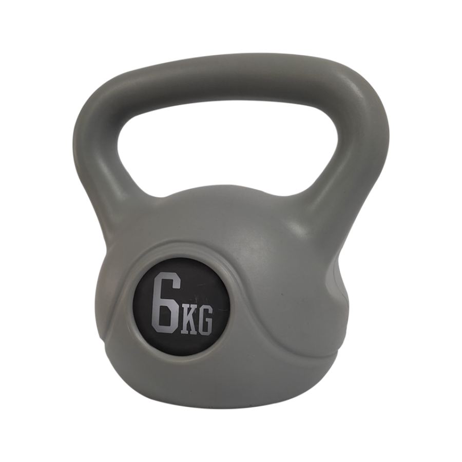 Protech Plastik Pro Kettlebell 6 KG - Gri
