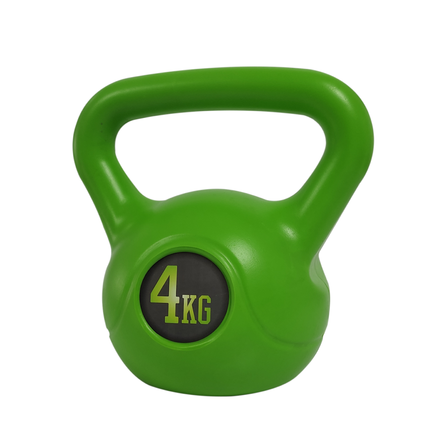 Protech Plastik Pro Kettlebell 4kg - Neon Yeşil