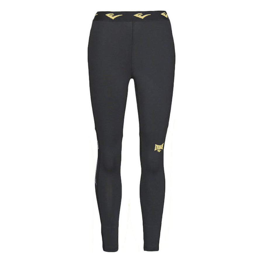 Everlast Leonard Black/Gold Leggings - S
