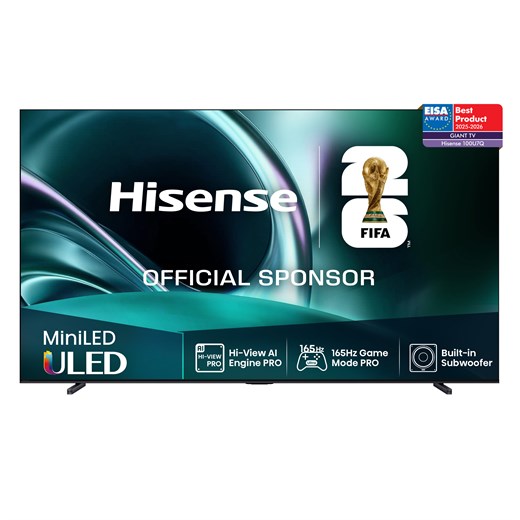 HISENSE 100U7Q 100 '' ULED MiniLED Smart TV 4K 165 Hz.