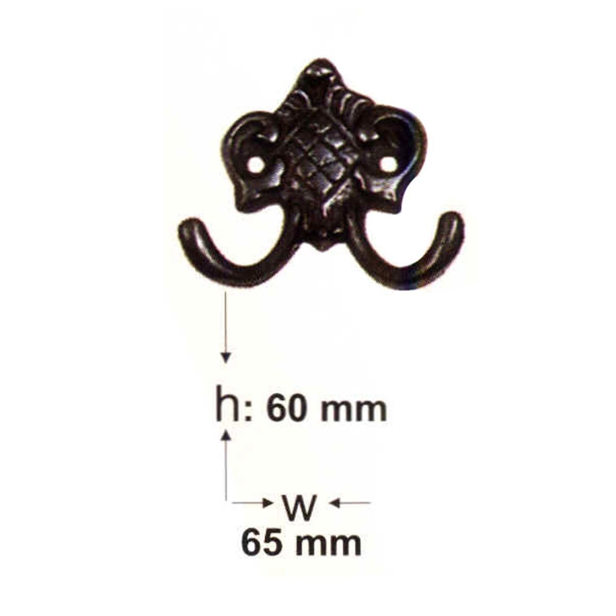 Yılmaz Bronz Askı Oksit 60mmx65mm