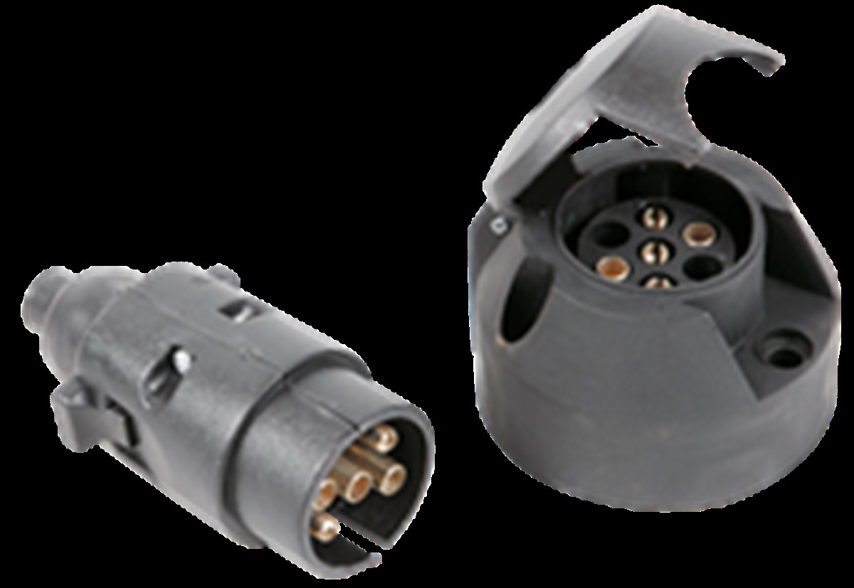 Max CR1 7-Pin Trailer Plug and Socket Set